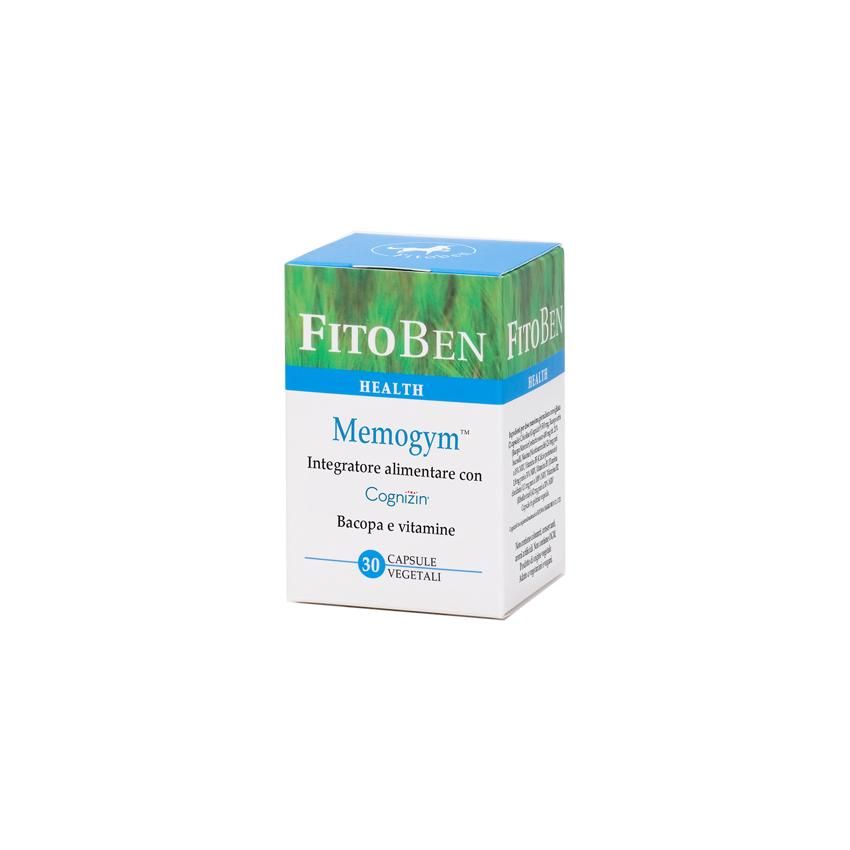 MemoGym Veg - Supplemento Nootropico Naturale, 30 Capsule Vegetali