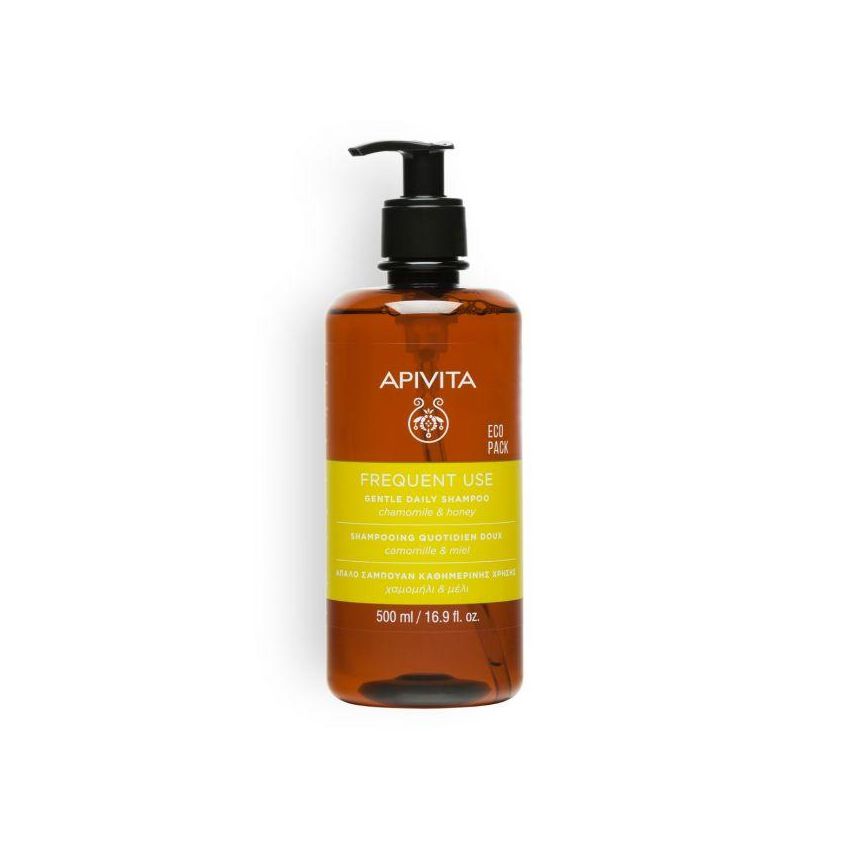 Apivita Ecopack Shampoo Delicato per Uso Frequente - 500ml