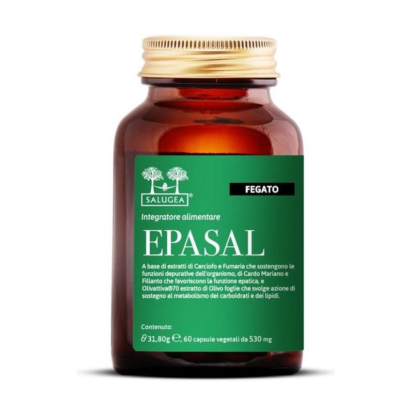 Salugea Epasal - Integratore Alimentare, 60 Capsule
