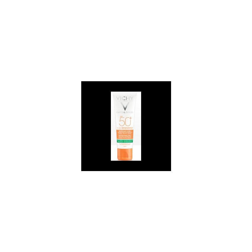 Vichy Capital Soleil Crema Solare Viso Anti-Acne SPF 50, 50ml