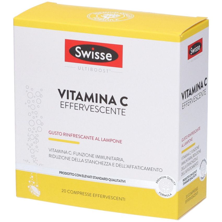 Swisse Effervescente Vitamina C - Confezione da 20 compresse