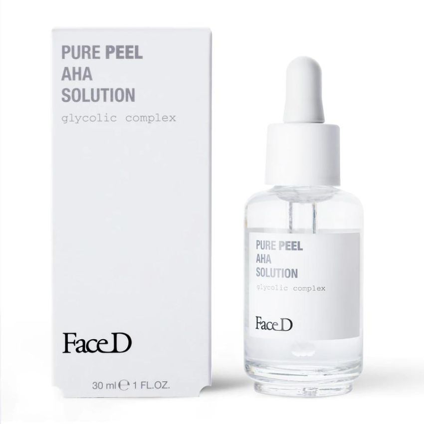 Soluzione Esfoliante Viso Pure Peel di Face D con AHA 30ml