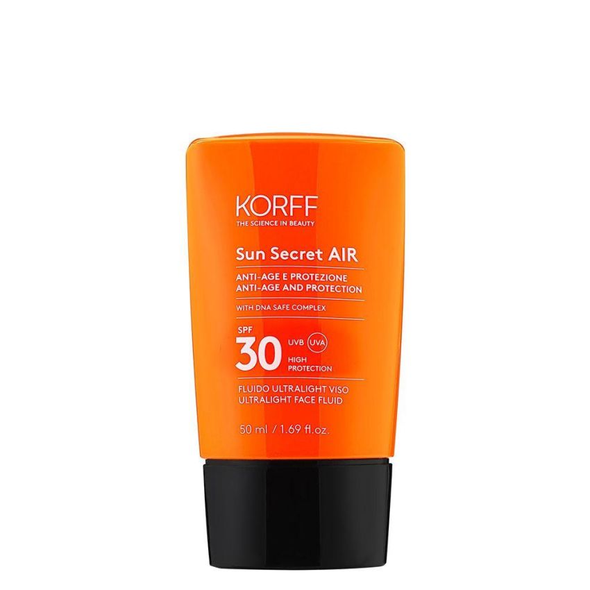 Korff Sun Secret Fluido Protettivo per il Viso SPF30 - 50ml