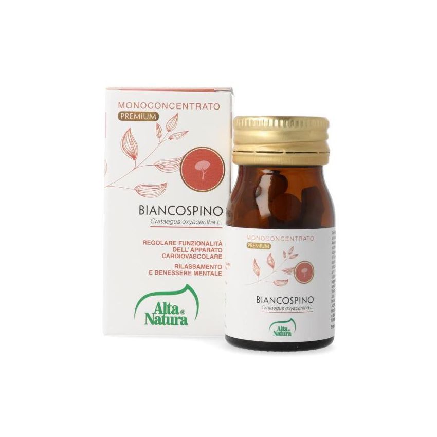 Alta Natura Terranata Biancospino - Compresse Salutari 60 Pezzi