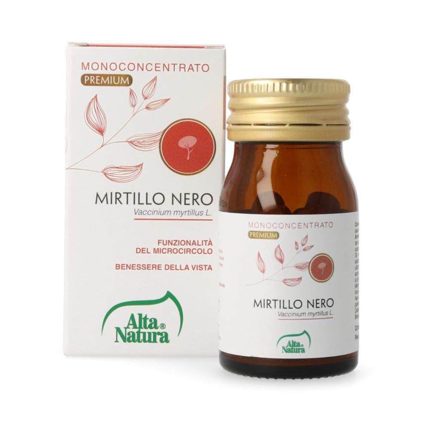 Alta Natura - Compresse di Mirtillo Nero, Confezione da 60