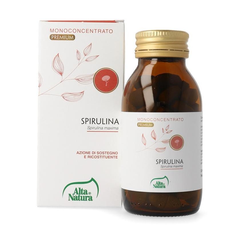 Spirulina Alta Natura Terranata - Compresse Alimentari Naturali 60 pz