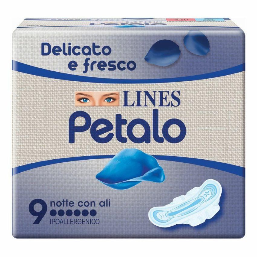 Petalo Blu Notte Linea di 9 Pezzi