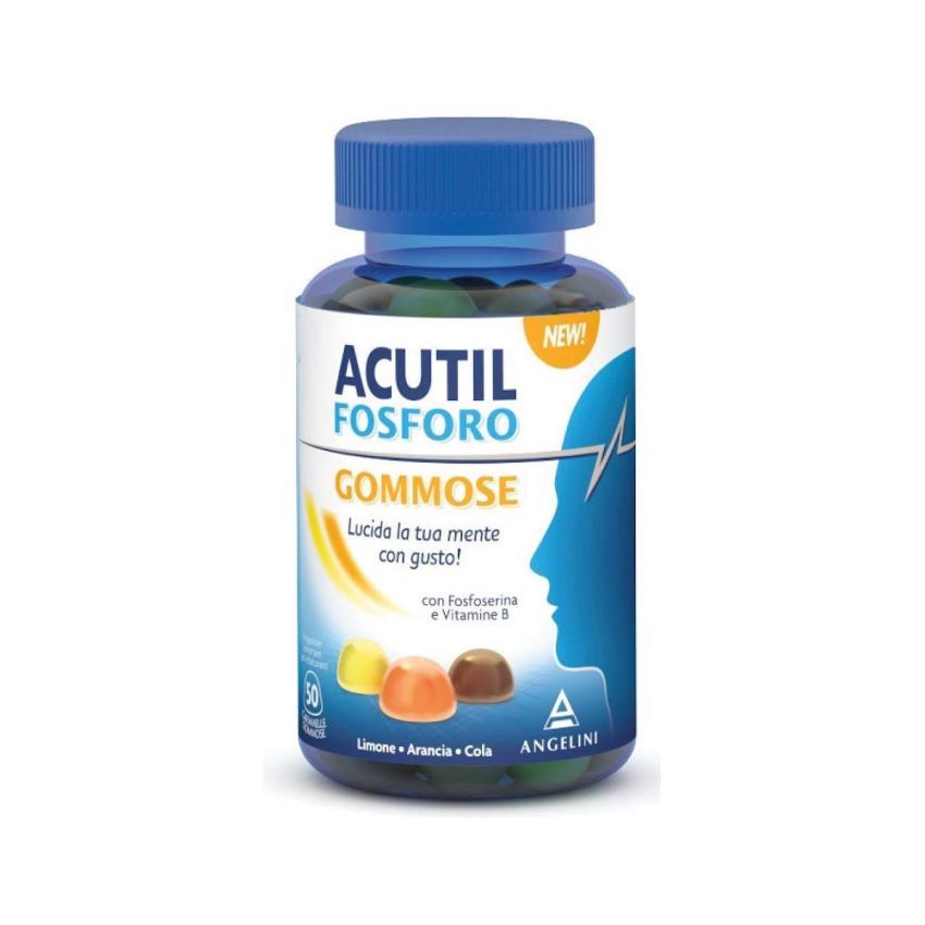 Acutil Fosforo: Pack di 50 Caramelle Gommose Salutari