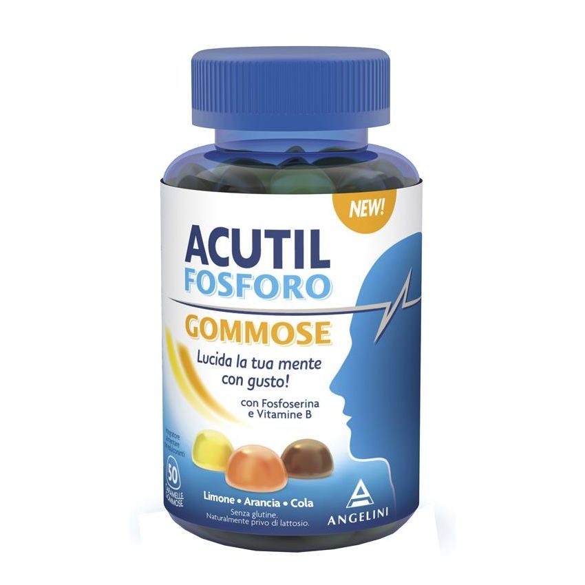 Acutil Fosforo: Pack di 50 Caramelle Gommose Salutari