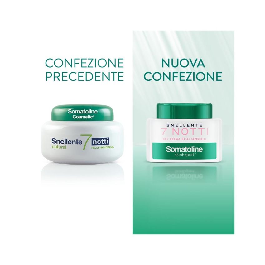 Somatoline Gel Crema Snellente Notturno per Pelli Sensibili - 400ml