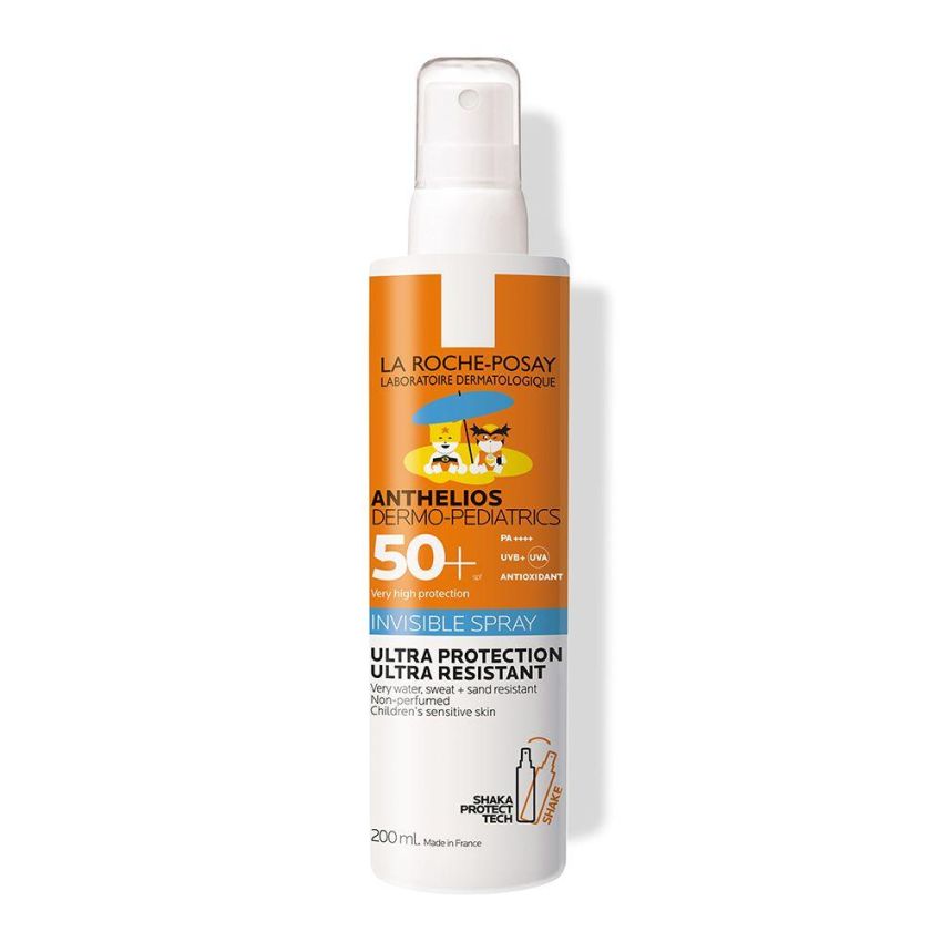 La Roche-Posay Anthelios SPF50+ Invisible Spray Dermo-Pediatrico, 200ml