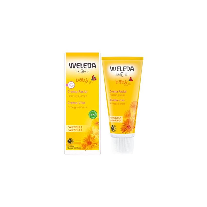 Weleda Calendula Crema Viso per Bambini - 50ml
