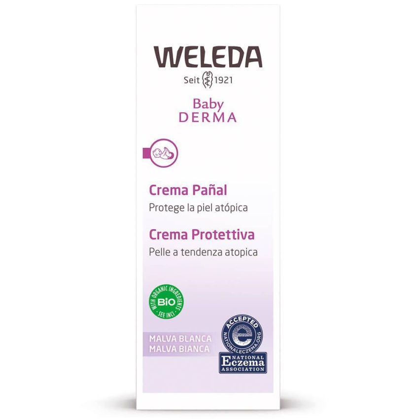 Weleda Crema Protettiva Baby Derma con Malva Bianca - 50ml