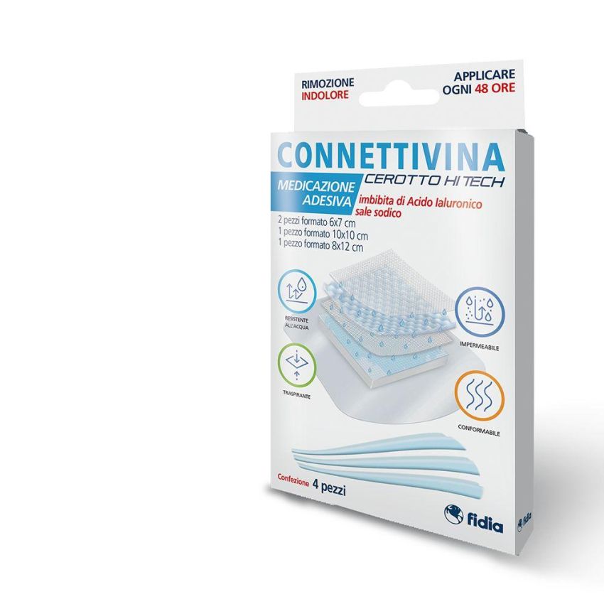 Connettivina Cerotto Hi-Tech in 4 Misure Diverse