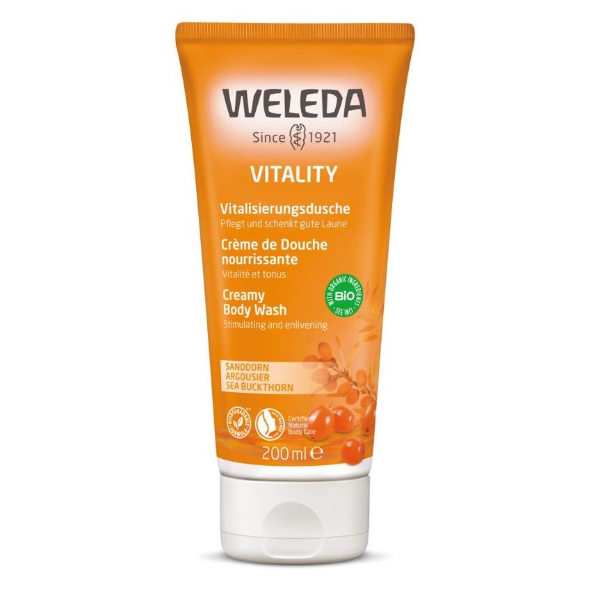 Weleda Doccia Cremosa con Estratto di Olivello Spinoso - 200ml