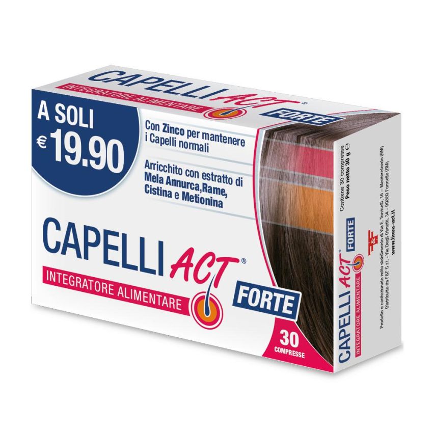 Capelli Act Forte Rinforzante per Capelli, 30 gr