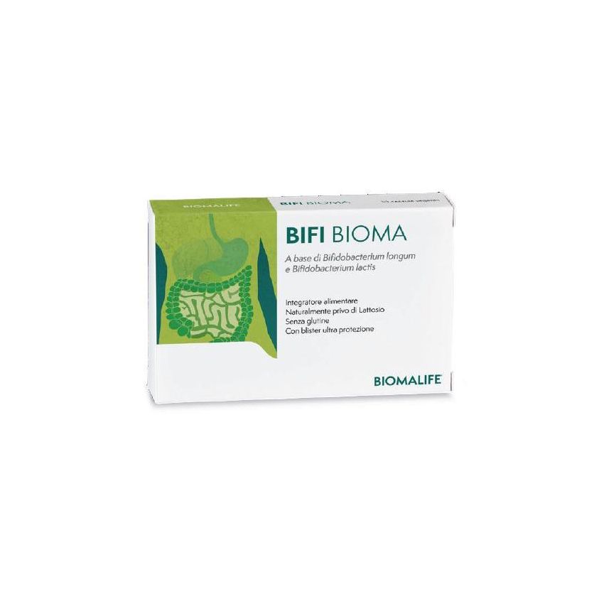 BIFIBIOMA Integratore Probiotico, 30 Capsule