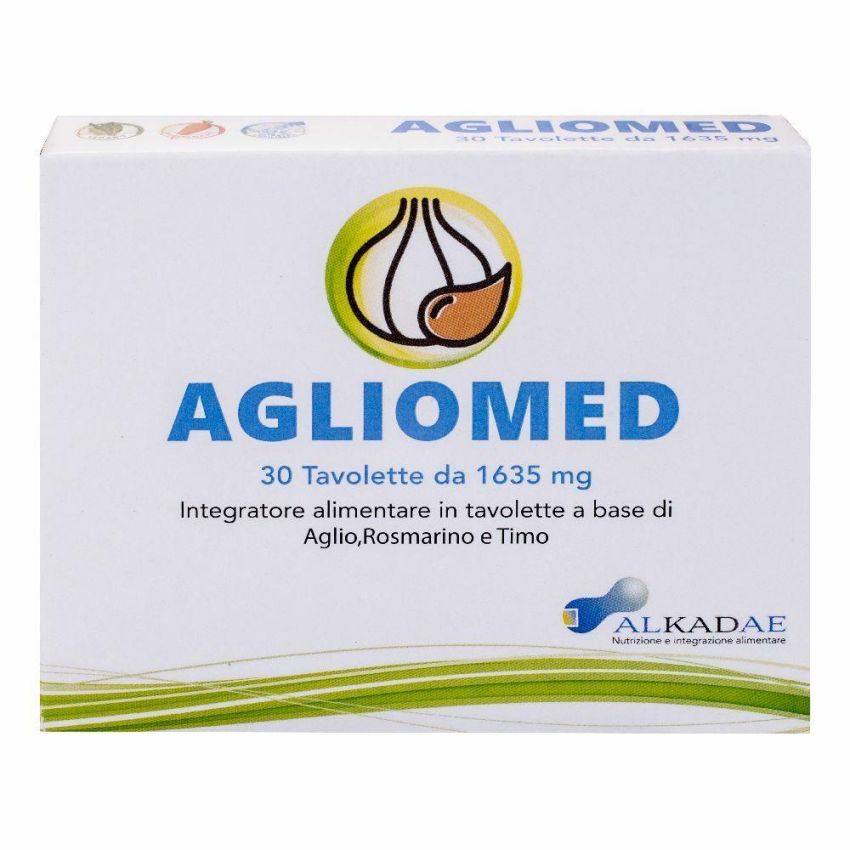 Agliomed - Integratore di Aglio, 30 Tavolette