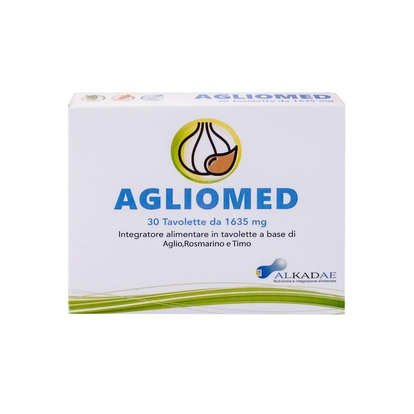 Agliomed - Integratore di Aglio, 30 Tavolette