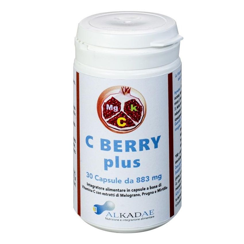 C Berry Plus - Integratore di Vitamine con Bacche, 30 Capsule