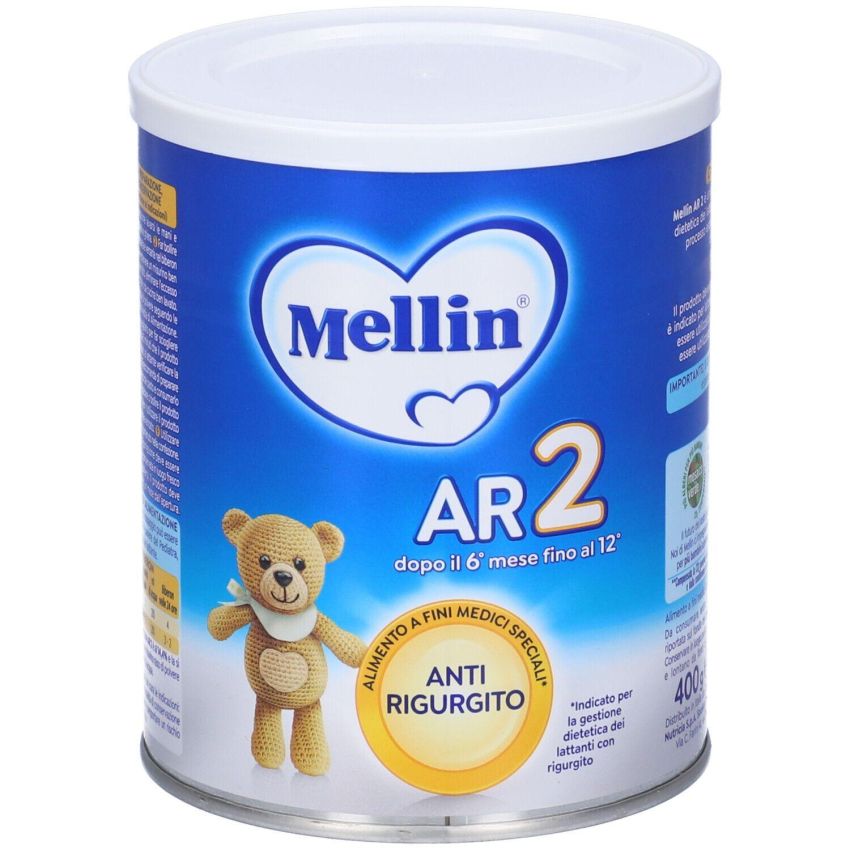 Mellin AR 2 Latte Extra Care Specializzato per Neonati dai 6-12 Mesi, 400g