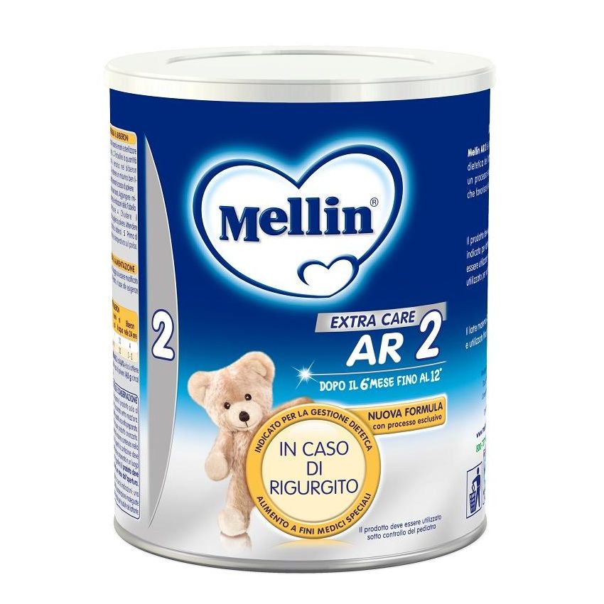 Mellin AR 2 Latte Extra Care Specializzato per Neonati dai 6-12 Mesi, 400g
