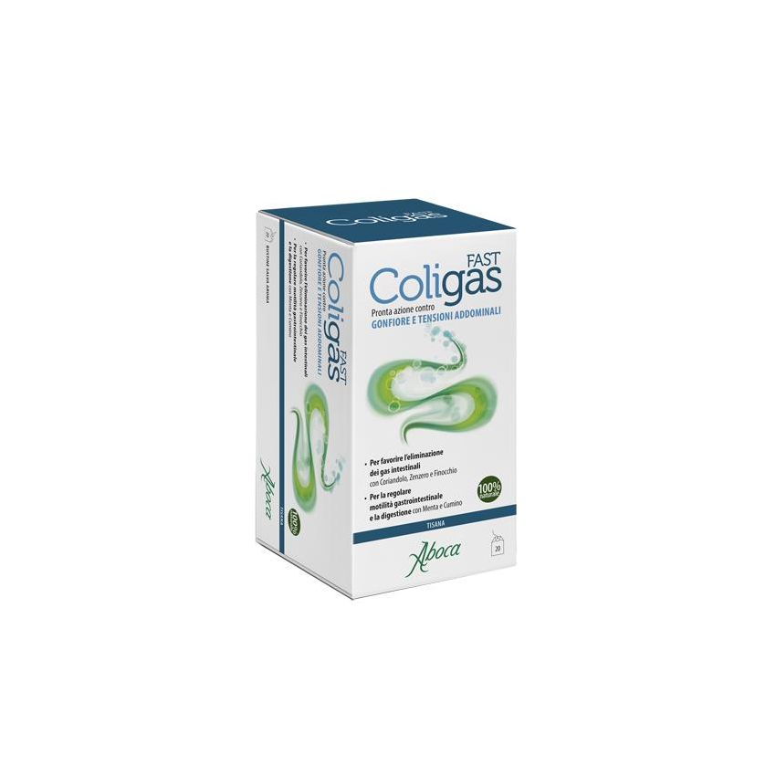 Coligas Fast - Infuso Digestivo Naturale - 20 Bustine