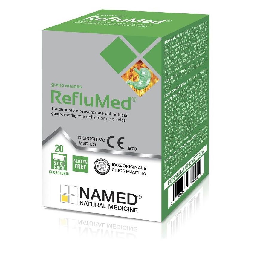 Reflumed DM - Ananas Aroma, Confezione da 20 Stick