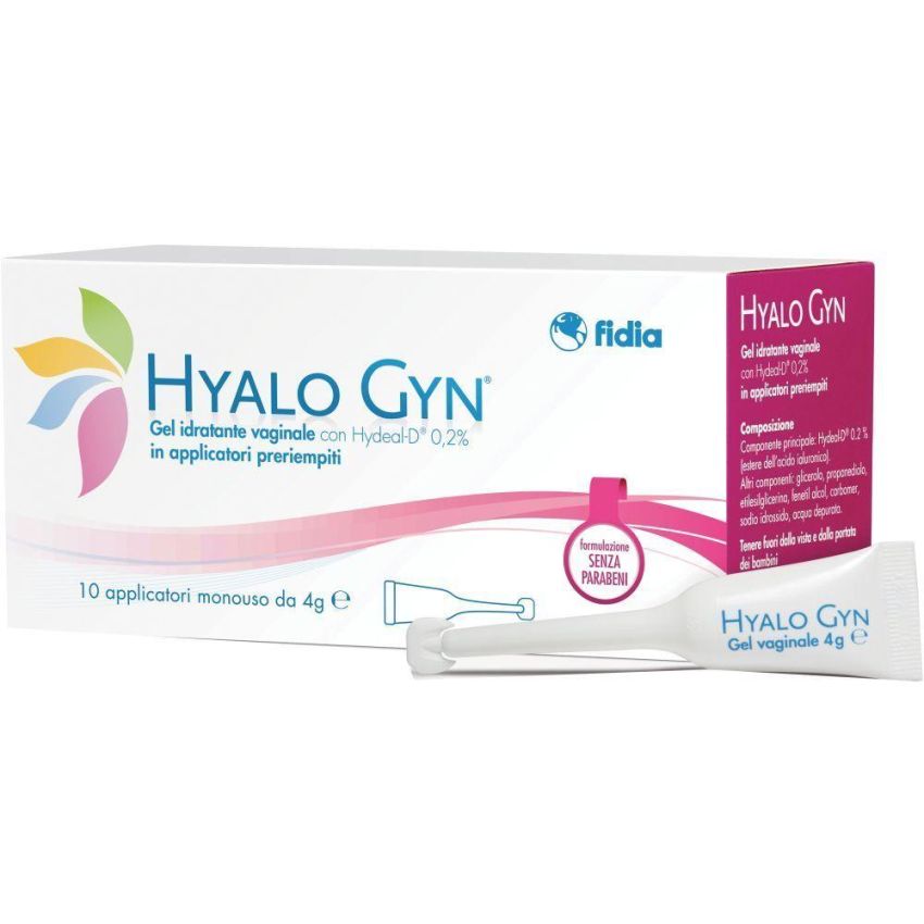 Hyalo Gyn Gel con 10 Applicatori Monodose per Uso Intimo