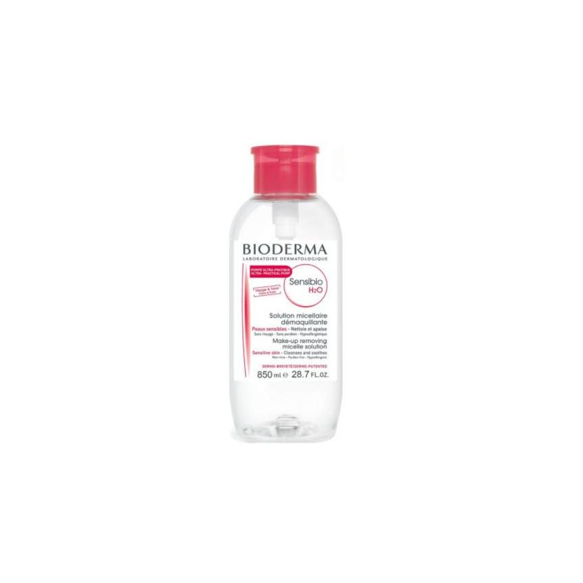 Bioderma Sensibio H2O: Acqua Micellare Detergente e Struccante, 850ml