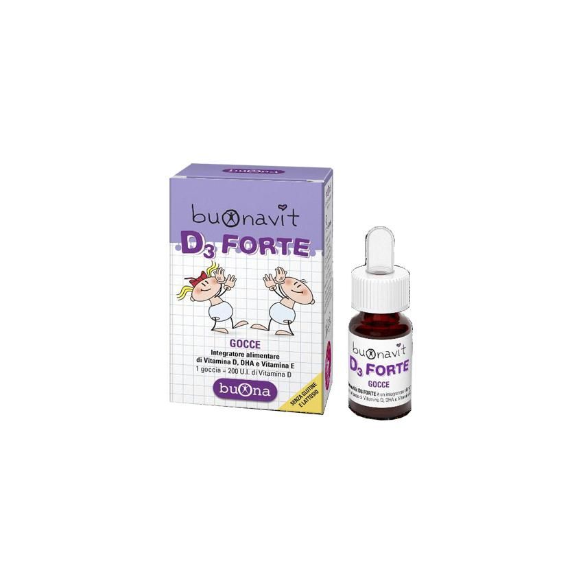 BuonaVit Forte Vitamina D3 Liquida, 12ml
