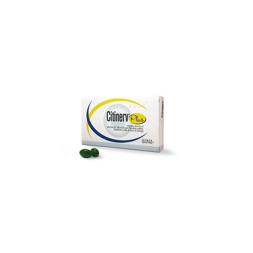 Citinerv Plus - Integratore Nutrizionale con 30 Capsule Molli
