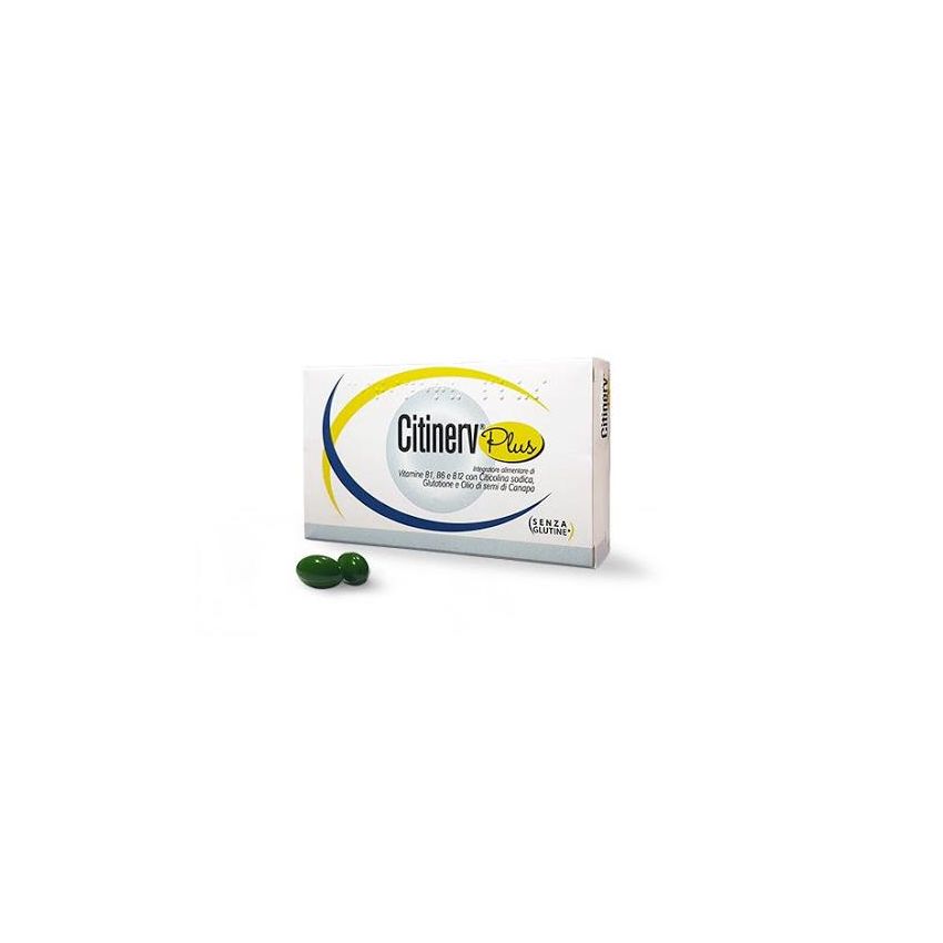 Citinerv Plus - Integratore Nutrizionale con 30 Capsule Molli