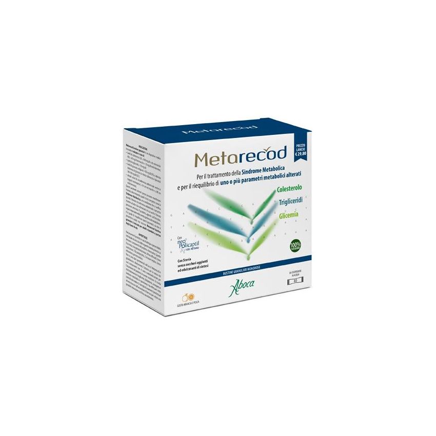 Metarecod 40 Buste di Granulato Effervescente