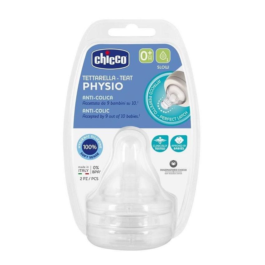 Chicco Perfect5 Tettarella in Silicone - Set di 2 Pezzi