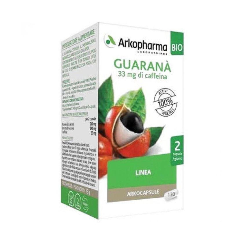 Arkopharma Guaranà Bio - 130 Capsule Biologiche
