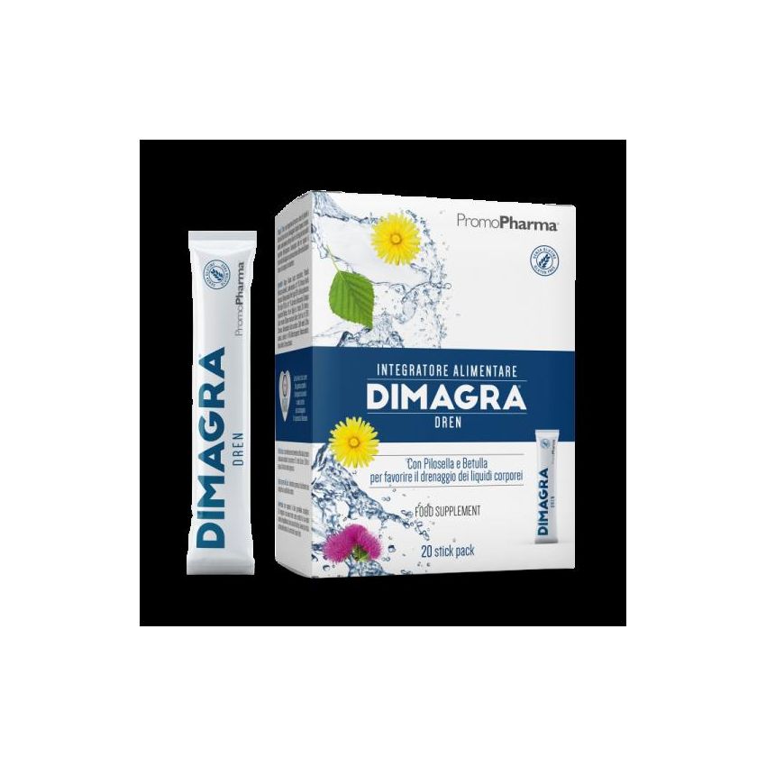 Dimagra Dren: 20 Stick per Controllo del Peso e Drenaggio