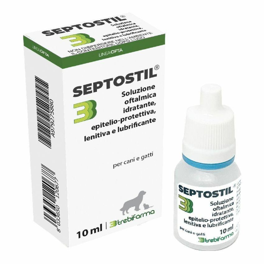 Septostil Soluzione Oftalmica 10ml per Cani e Gatti