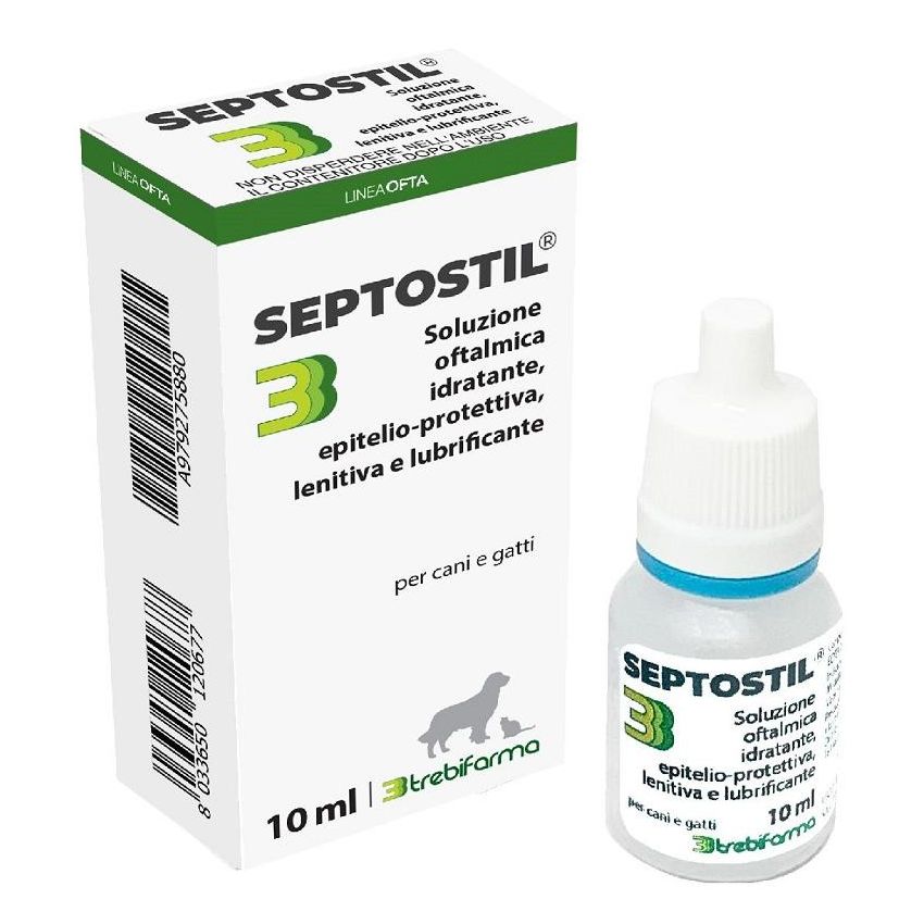 Septostil Soluzione Oftalmica 10ml per Cani e Gatti