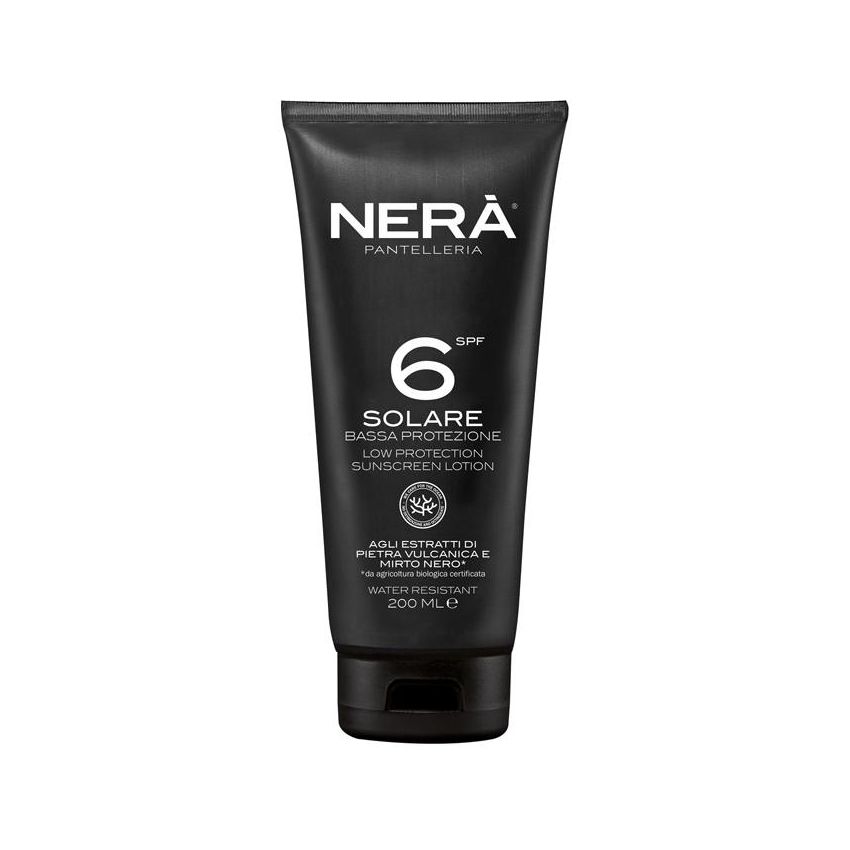 Crema Solare Nera SPF6 - Protezione Solare 200ml