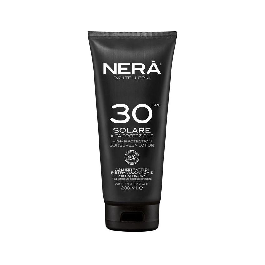 Crema Solare Nera SPF 30 - Protezione Solare Avanzata 200ml