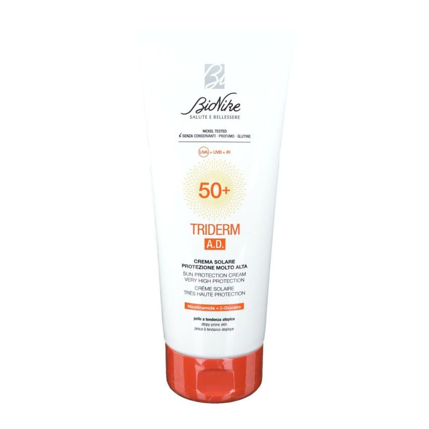 Bionike Triderm AD Crema Protettiva Solare SPF50+ 200ml