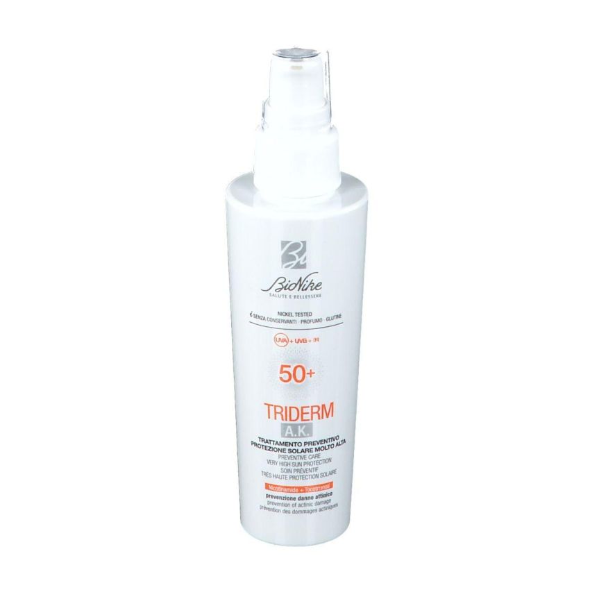 Bionike Triderm AK Trattamento Preventivo SPF 50+ 50ml