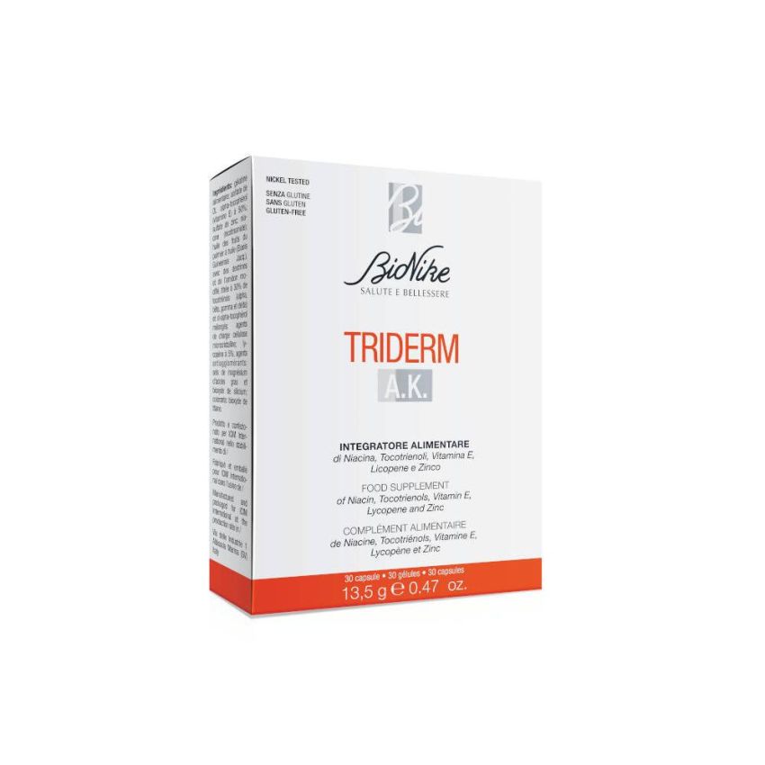 BioNike Triderm AK - Capsule Nutrizionali Bioattive - Confezione da 30