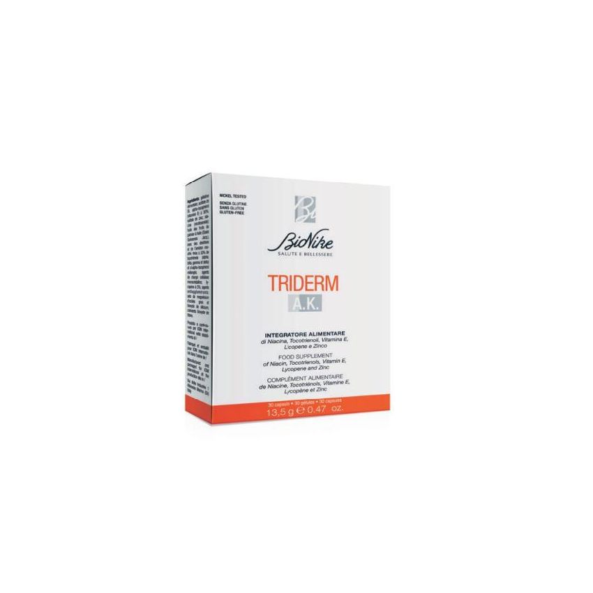 BioNike Triderm AK - Capsule Nutrizionali Bioattive - Confezione da 30