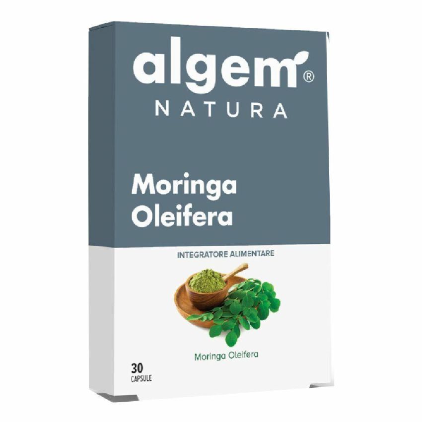 Moringa Oleifera Supplemento Naturale - 30 Capsule