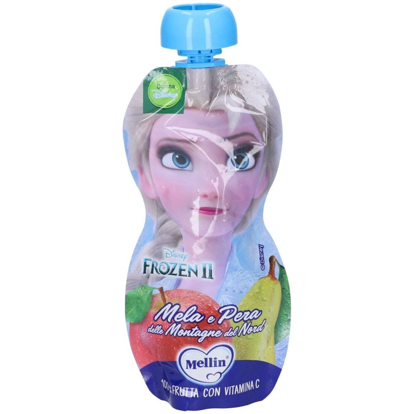 Mellin Disney Merenda Pouch - Mix di Mela e Pera - 110g