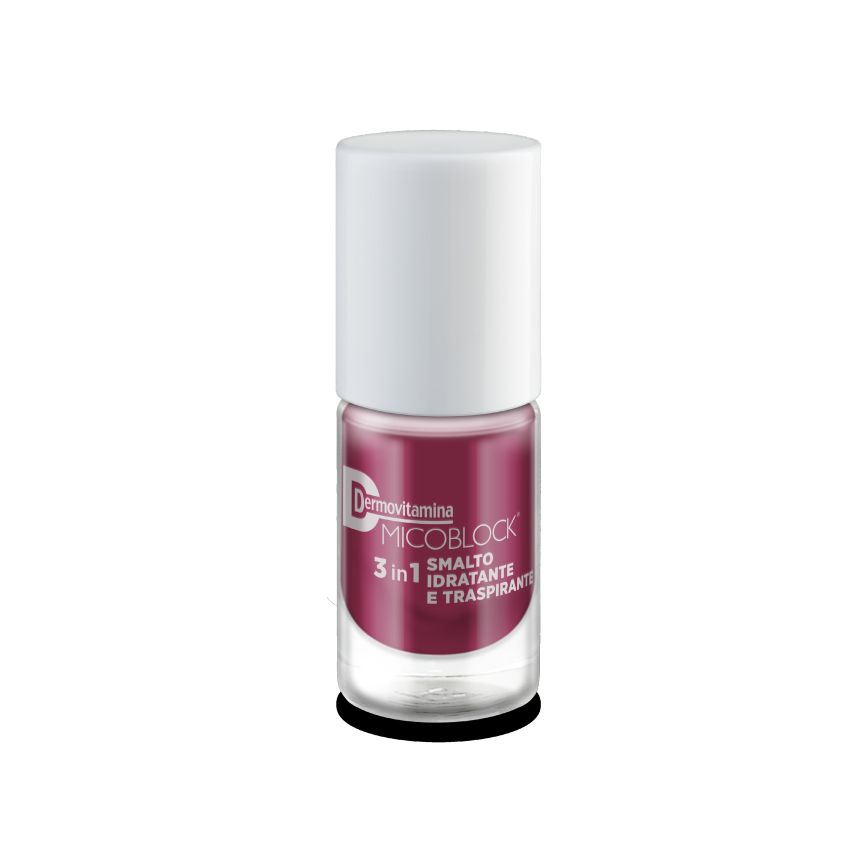 Dermovitamina Micoblock 3-In-1 Bordeaux Nail Polish, 5ml