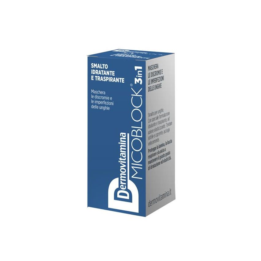 Dermovitamina Micoblock 3-in-1 Smalto Blu Protettivo, 5ml