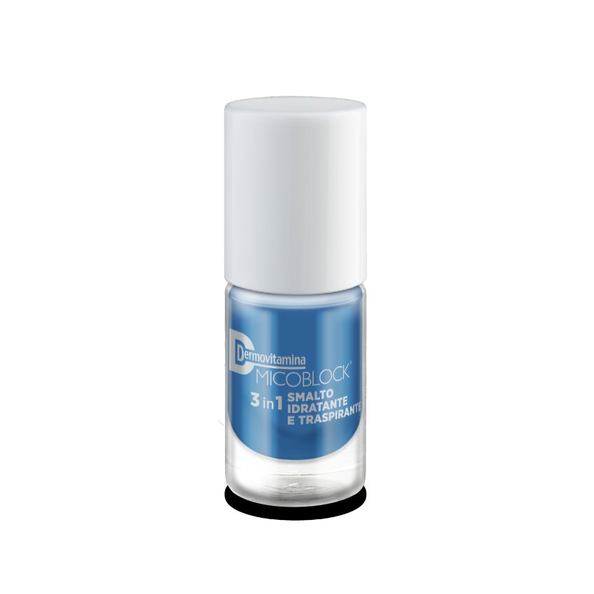 Dermovitamina Micoblock 3-in-1 Smalto Blu Protettivo, 5ml